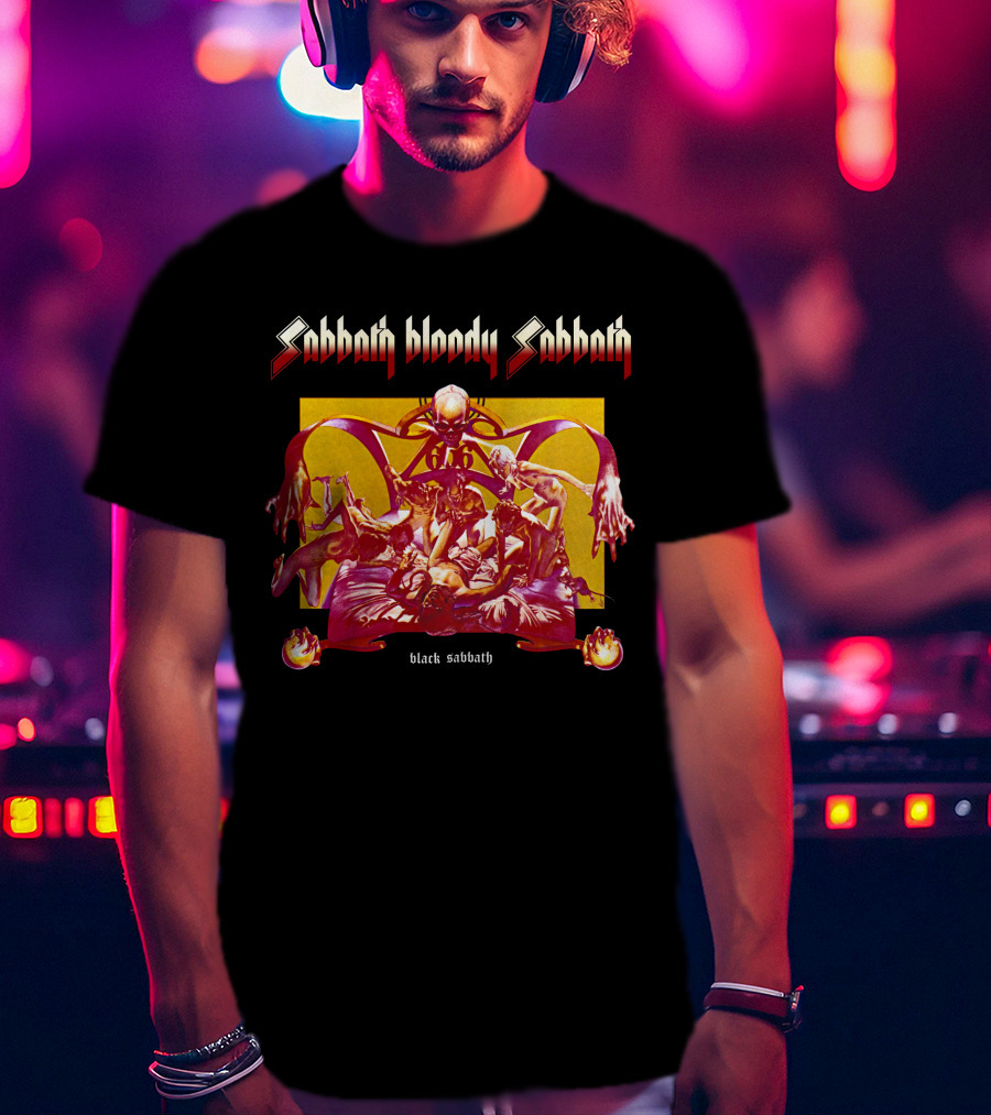 Sabbath Bloody Sabbath Black Sabbath Album Artwork T-Shirt
