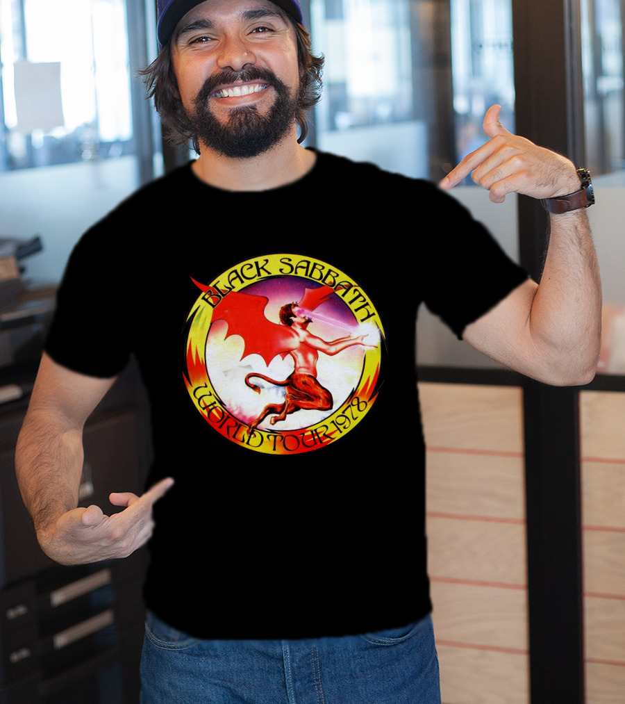 Black Sabbath World Tour 1978 T-Shirt