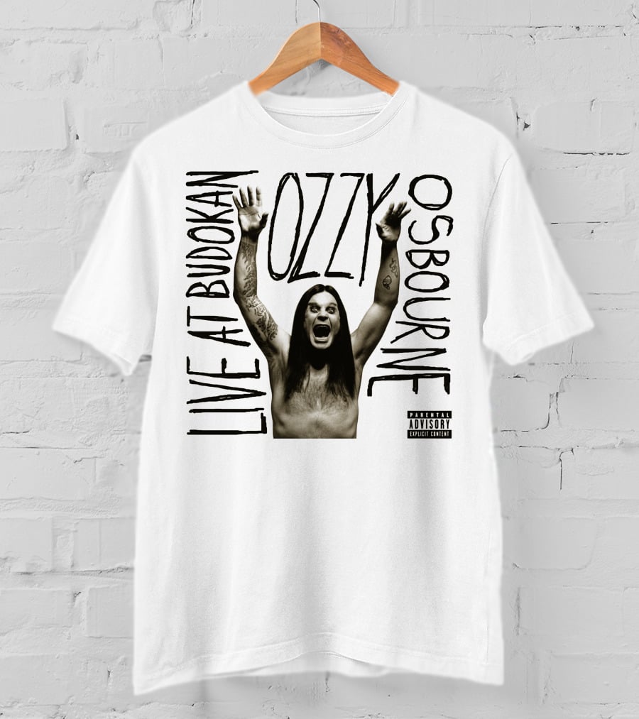 Ozzy Osbourne Live At Budokan Explicit Content T-Shirt