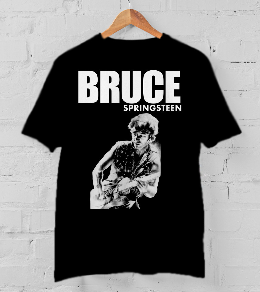 Bruce Springsteen Rock Music Brs T-Shirt