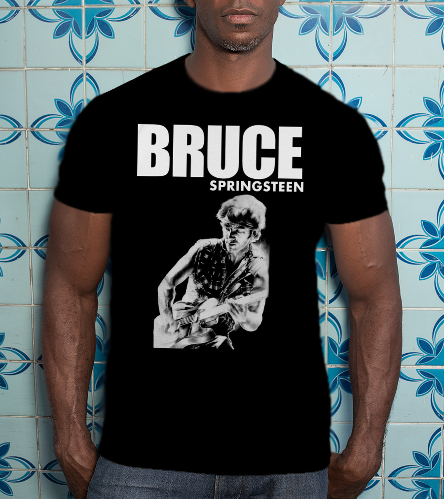 Bruce Springsteen Rock Music Brs T-Shirt