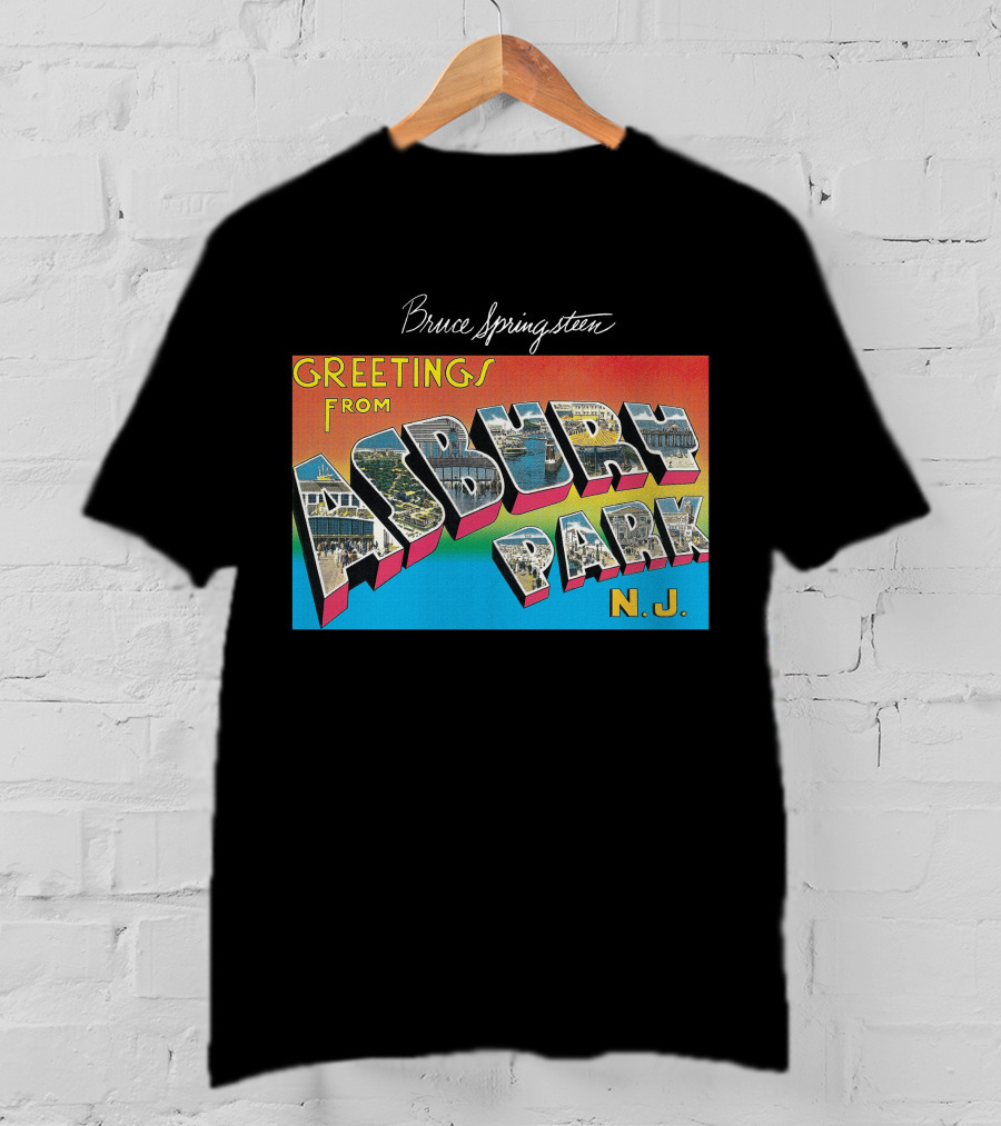 Bruce Springsteen Greetings From Asbury Park N.j. T-Shirt