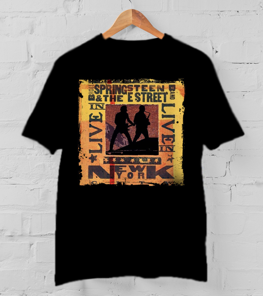 Bruce Springsteen & The E Street Band Live In New York T-Shirt