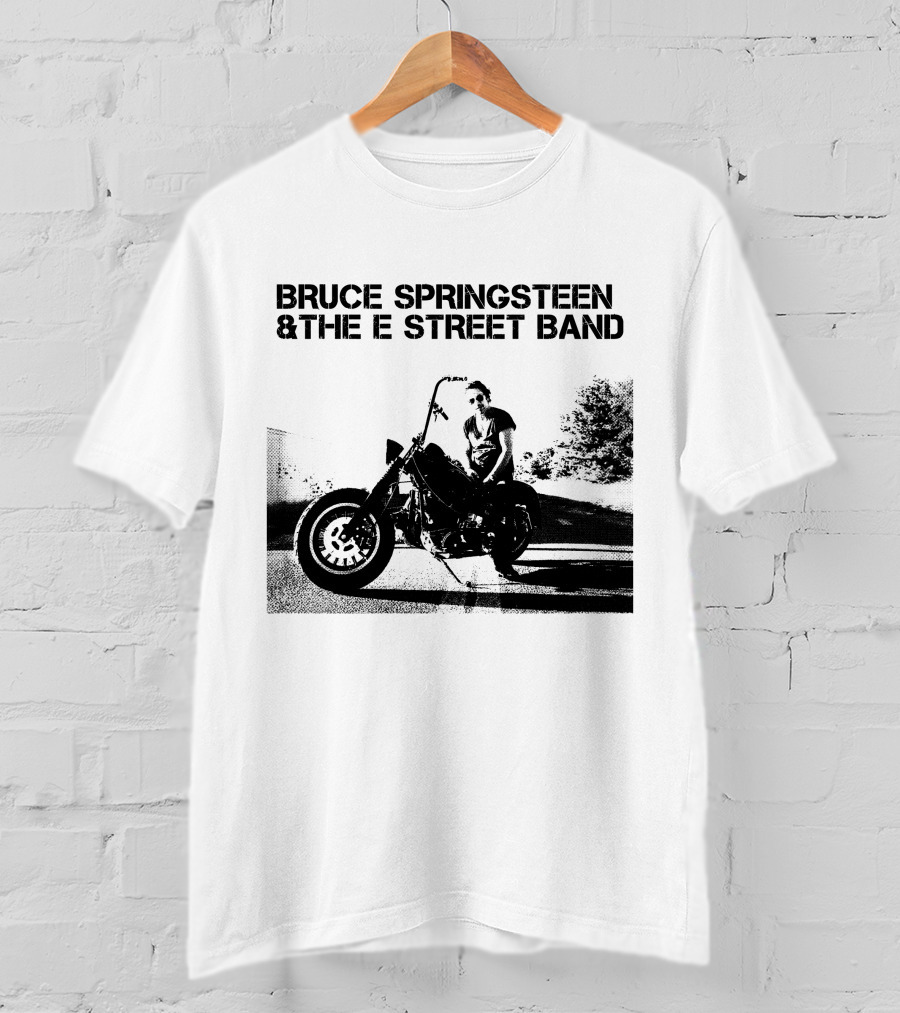 Bruce Springsteen & The E Street Band Motorcycle T-Shirt