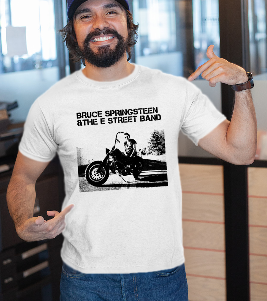 Bruce Springsteen & The E Street Band Motorcycle T-Shirt