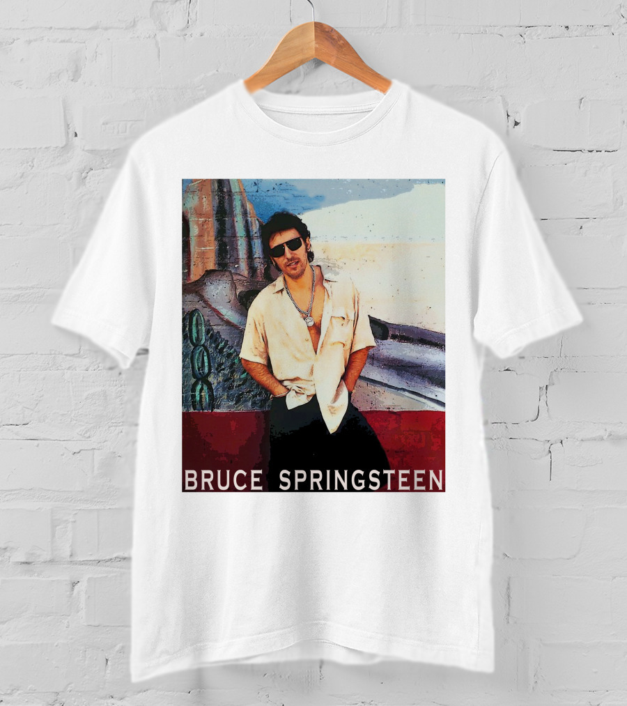 Bruce Springsteen Retro Sunglasses Style Music Legend T-Shirt