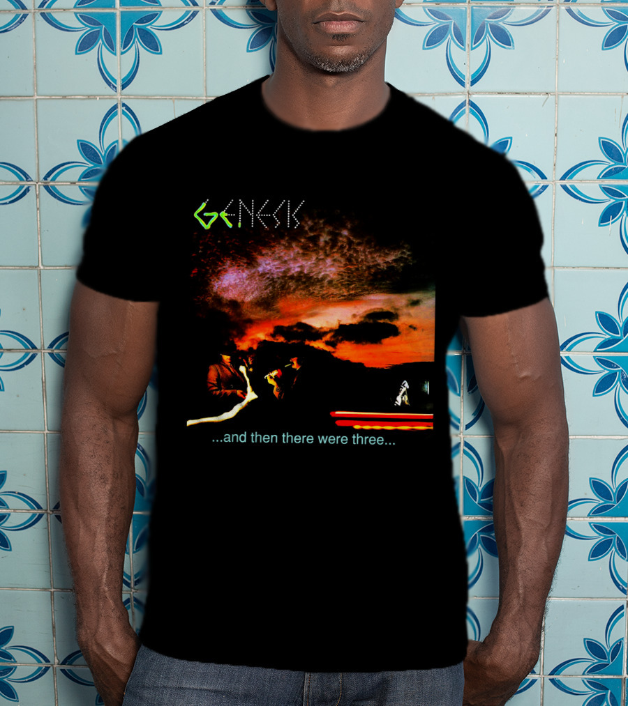 Genesis And Then There Were Three Album Cover Art T-Shirt