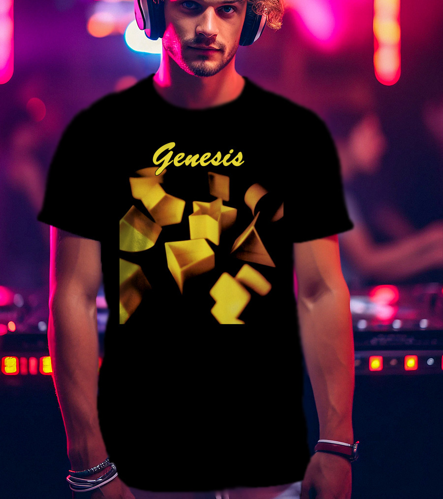Genesis Shapes Yellow Elements T-Shirt