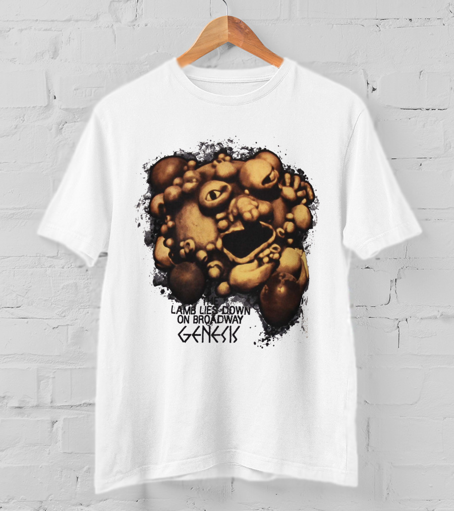 Genesis Lamb Lies Down On Broadway Album Art Bubble Mask T-Shirt