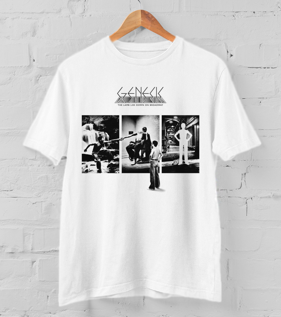 Genesis The Lamb Lies Down On Broadway Album Cover Art T-Shirt