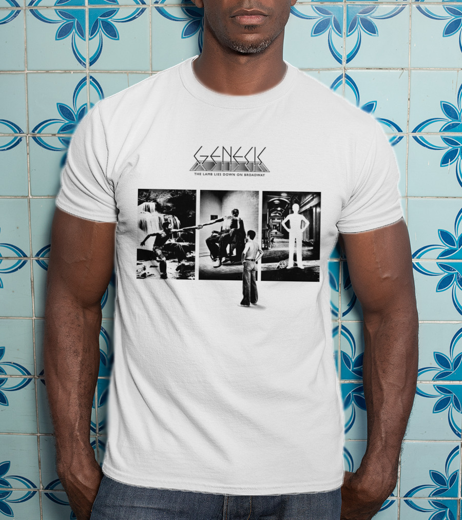 Genesis The Lamb Lies Down On Broadway Album Cover Art T-Shirt
