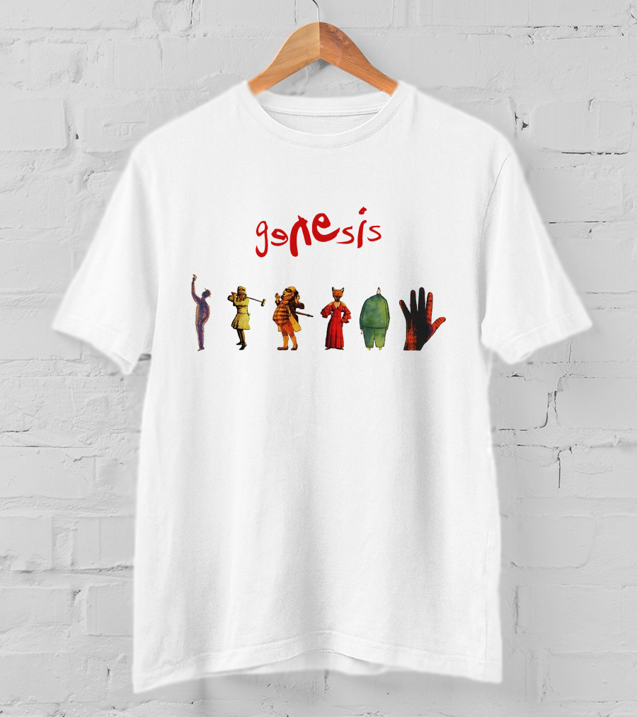 Genesis Characters Iconic Album Art T-Shirt