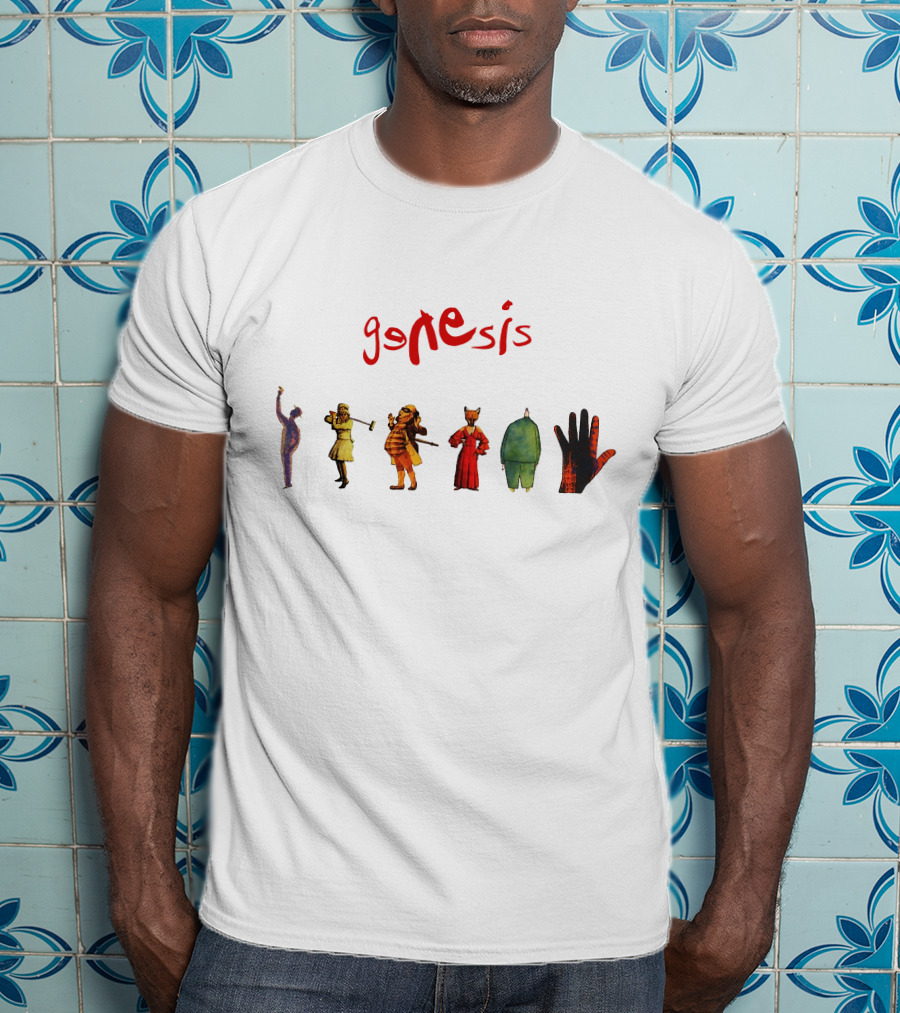 Genesis Characters Iconic Album Art T-Shirt