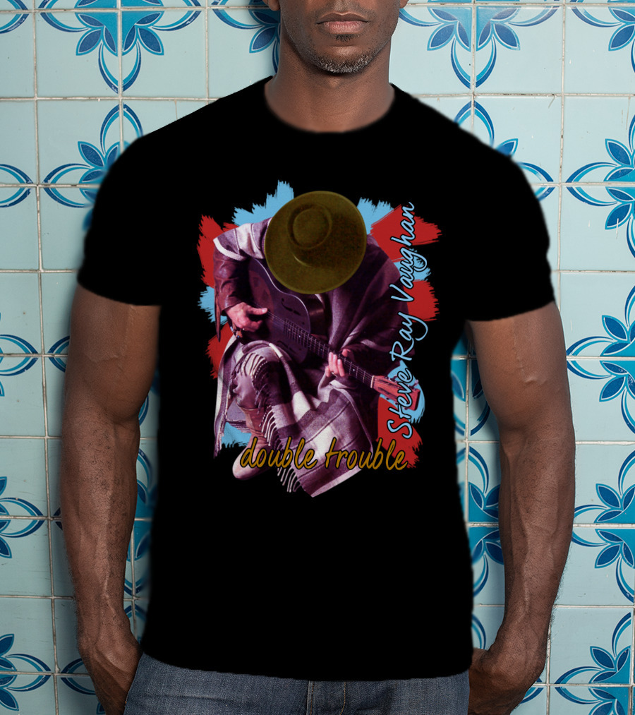 Stevie Ray Vaughan Double Trouble T-Shirt
