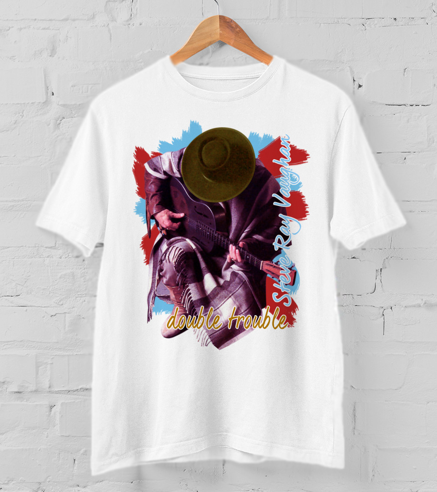 Steve Ray Vaughan Double Trouble T-Shirt
