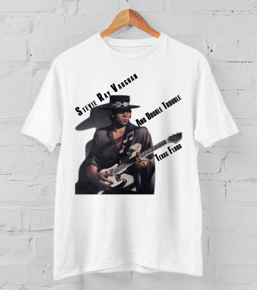 Stevie Ray Vaughan And Double Trouble Texas Flood T-Shirt