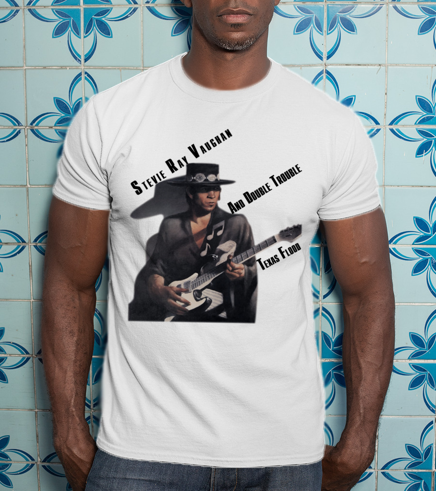 Stevie Ray Vaughan And Double Trouble Texas Flood T-Shirt