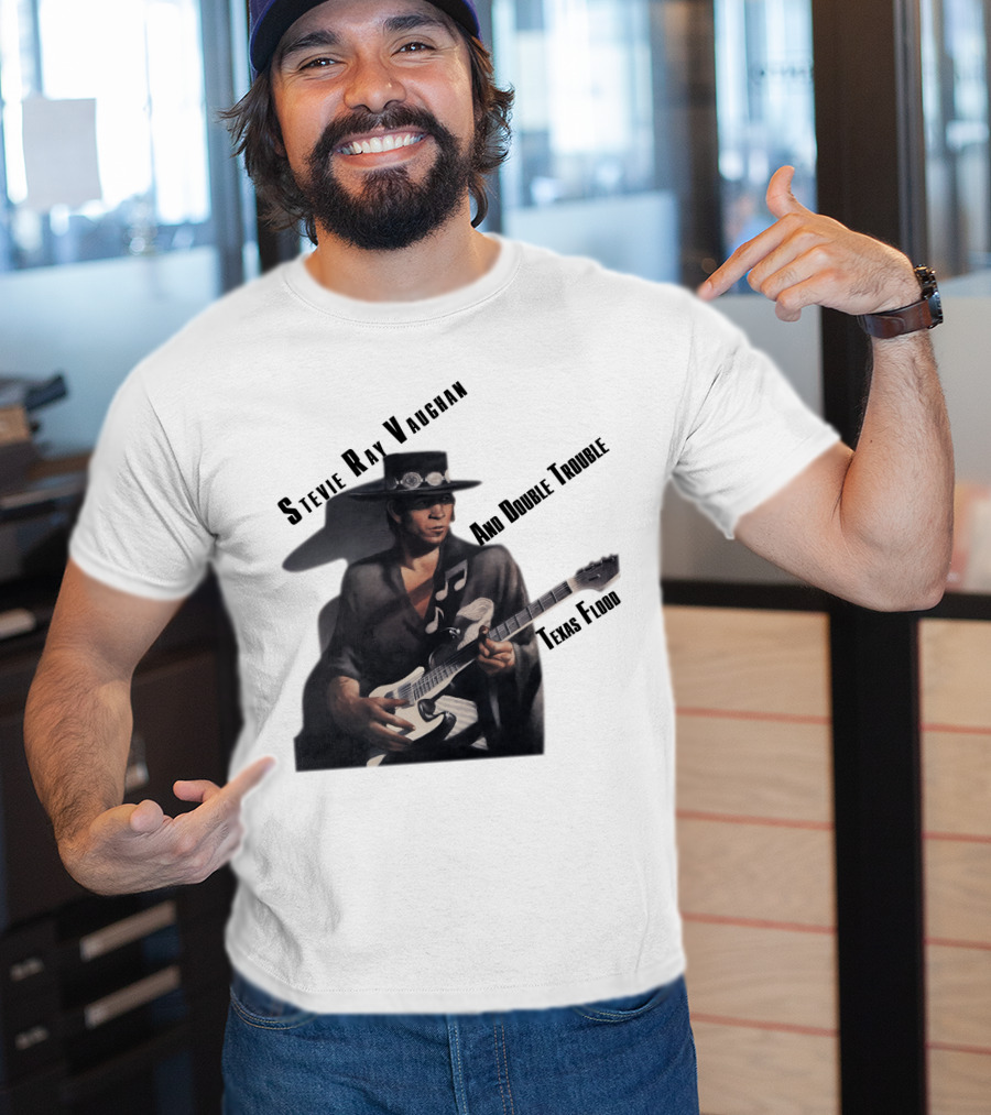 Stevie Ray Vaughan And Double Trouble Texas Flood T-Shirt
