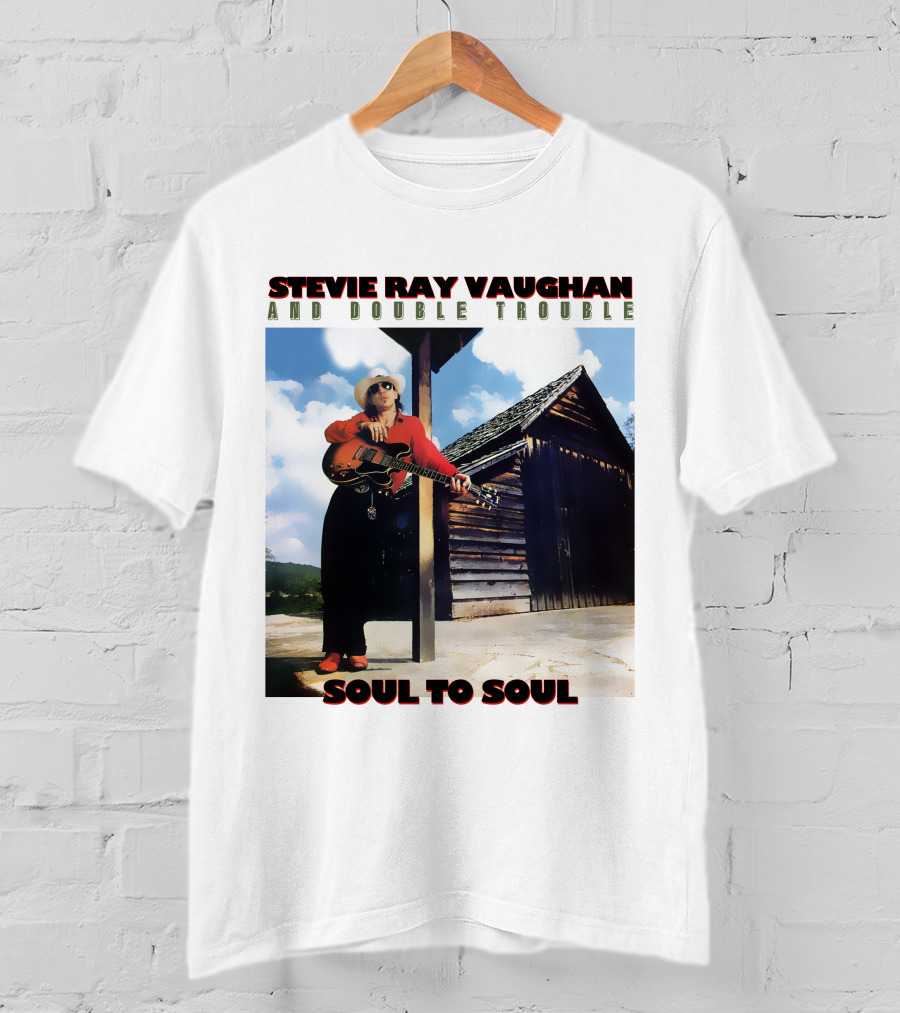 Stevie Ray Vaughan And Double Trouble Soul To Soul T-Shirt