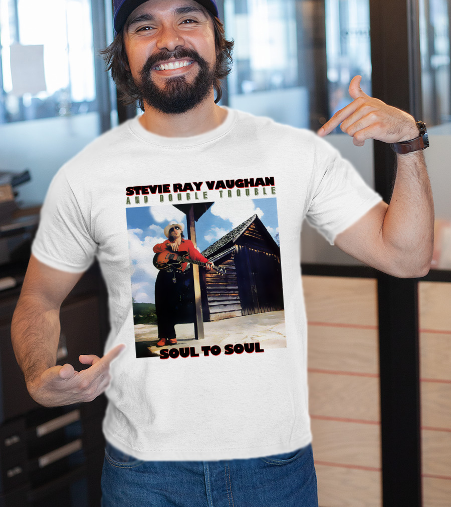 Stevie Ray Vaughan And Double Trouble Soul To Soul T-Shirt