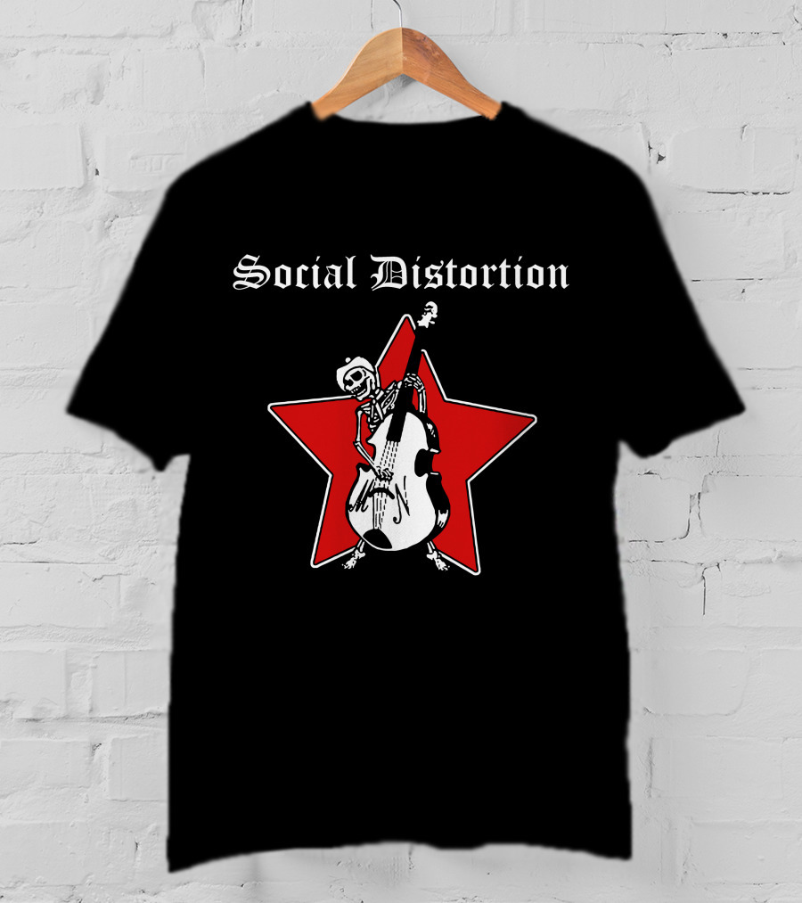 Social Distortion Skeleton Star T-Shirt