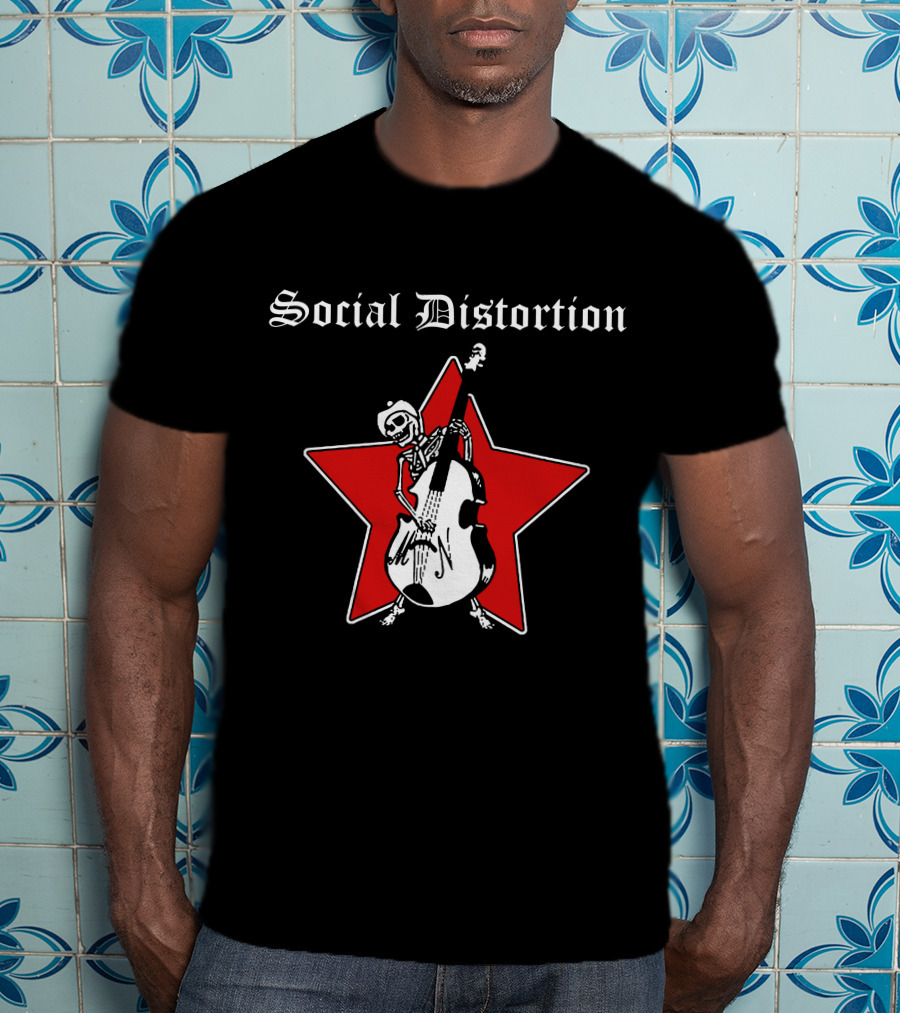 Social Distortion Skeleton Star T-Shirt