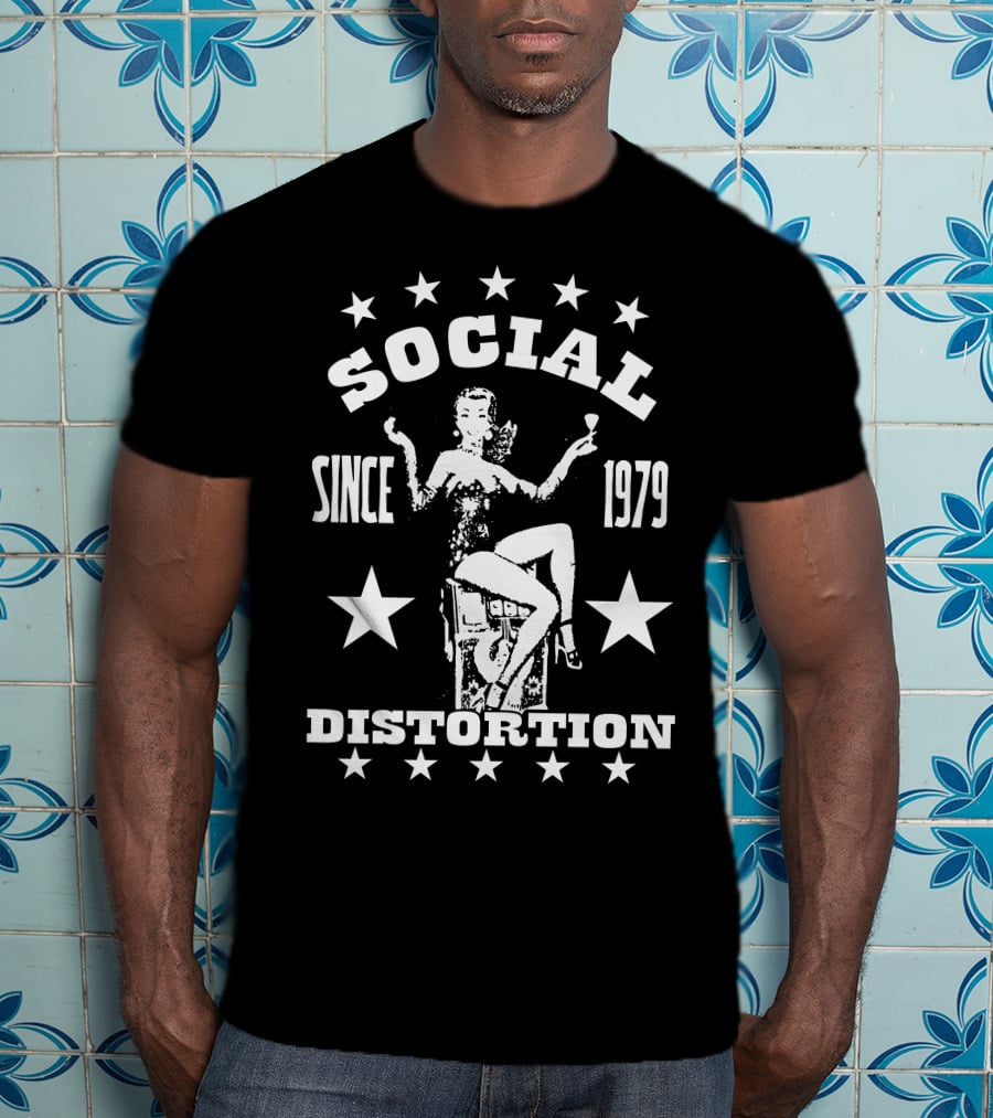 Social Distortion Since 1979 Retro Style T-Shirt