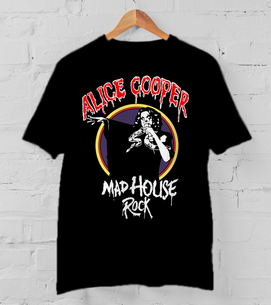 Alice Cooper Mad House Rock T-Shirt