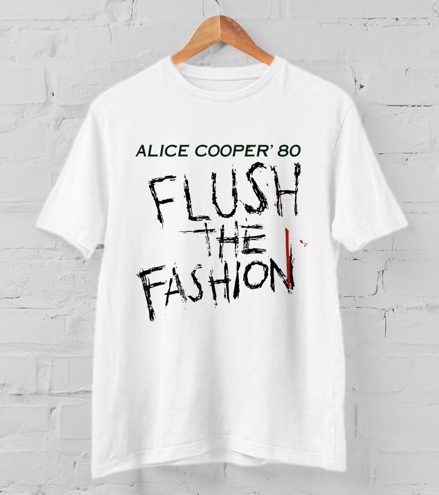 Alice Cooper '80 Flush The Fashion T-Shirt
