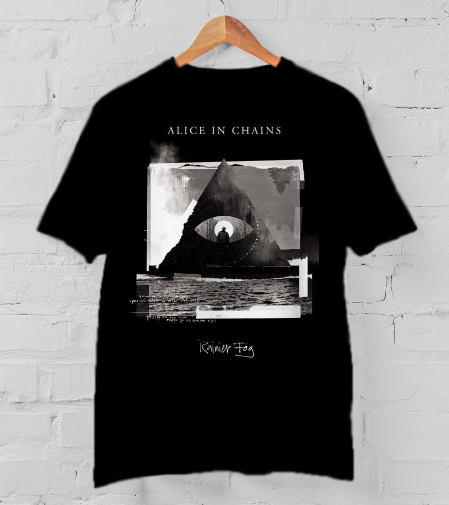 Alice In Chains Rainier Fog 17 Pyramid Eye T-Shirt