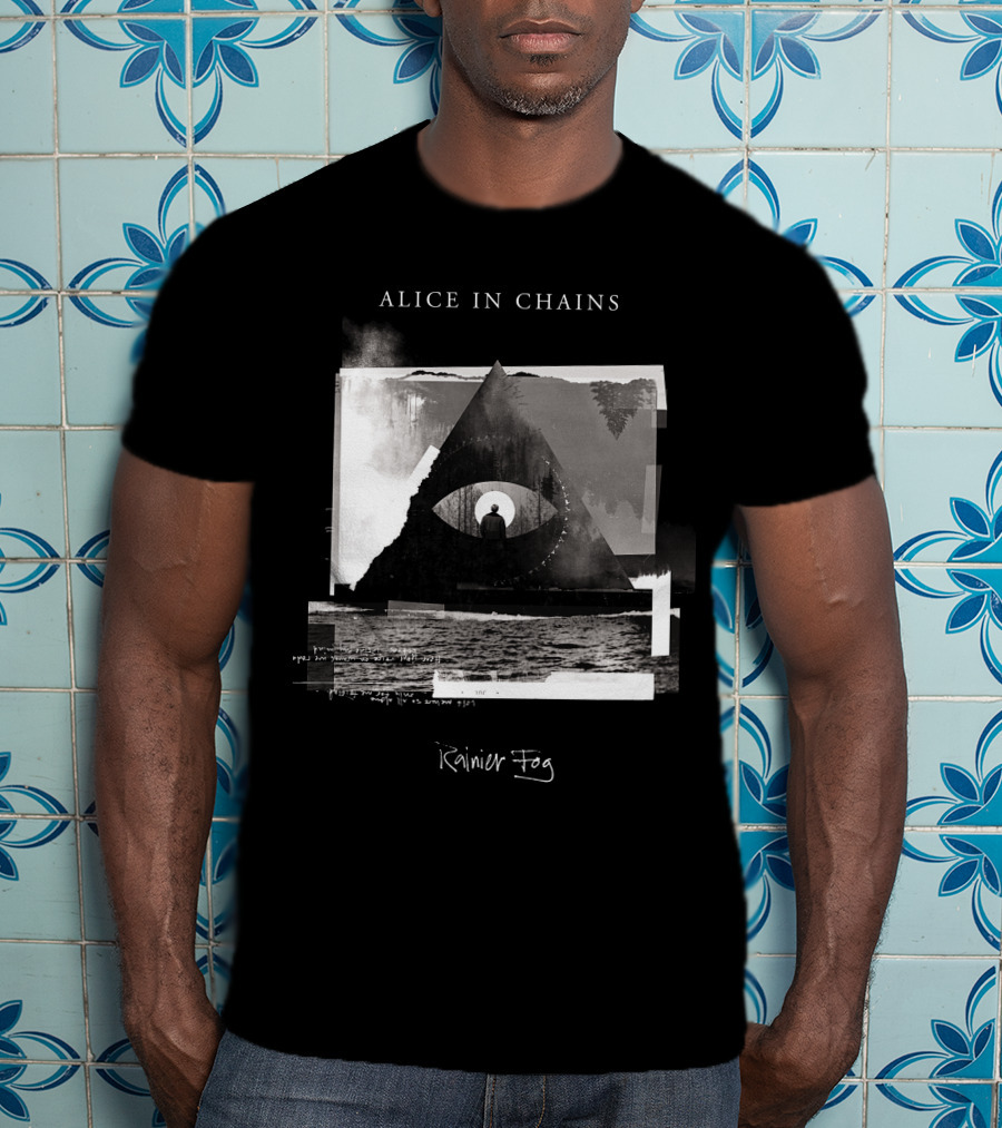 Alice In Chains Rainier Fog 17 Pyramid Eye T-Shirt