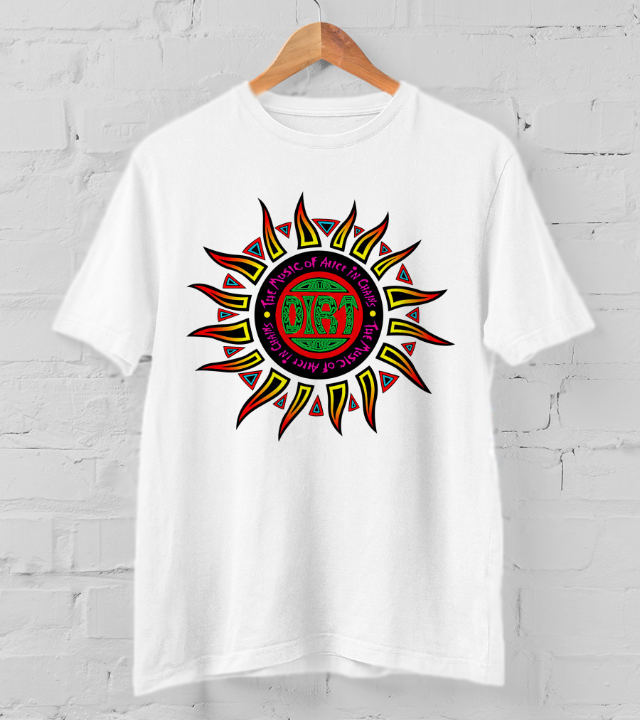 The Music Of Alice In Chains Aic Sunburst T-Shirt
