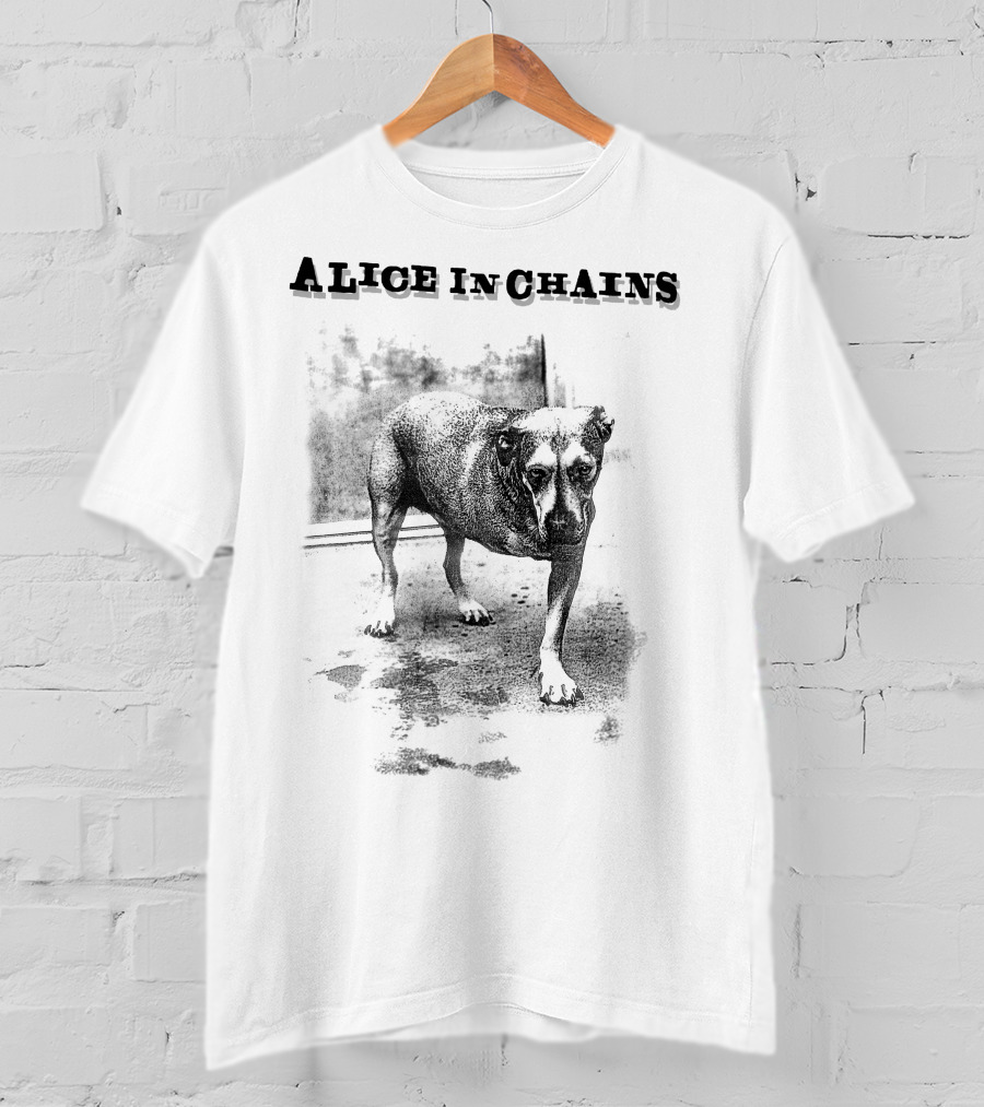 Alice In Chains Three-Legged Dog Album Cover T-Shirt