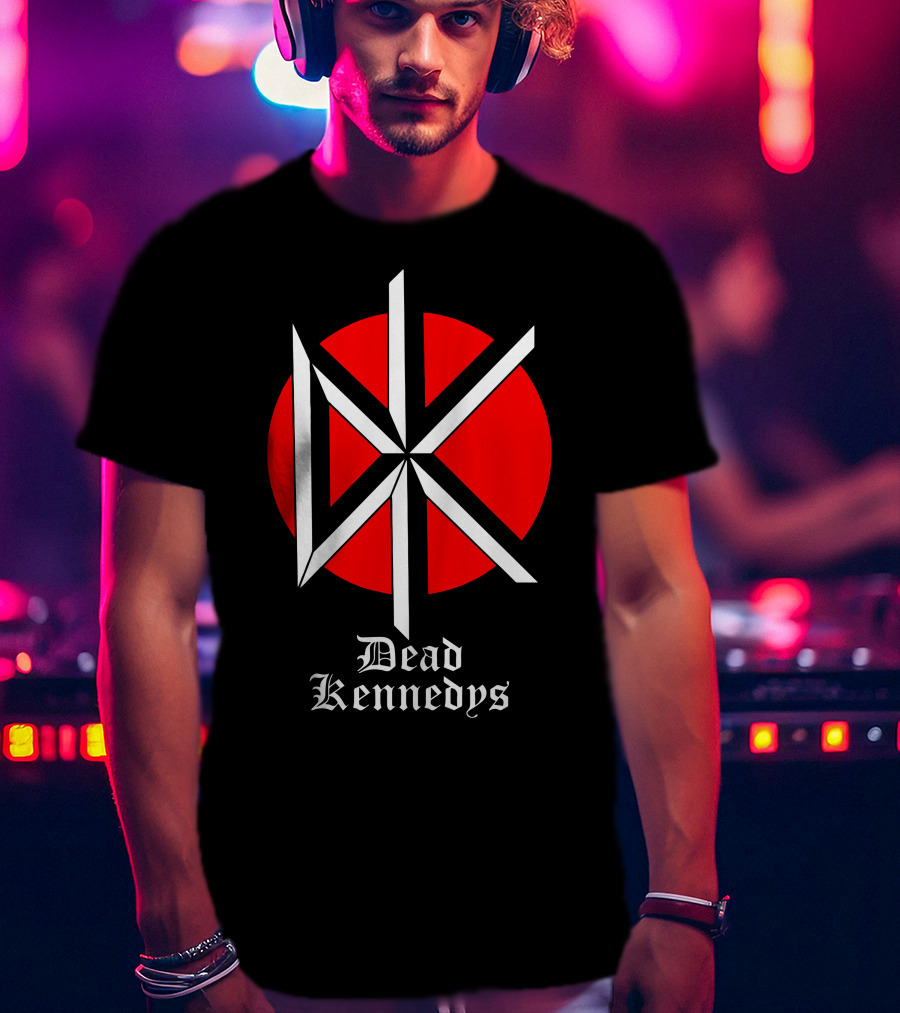 Dead Kennedys Dk Logo Red Circle T-Shirt