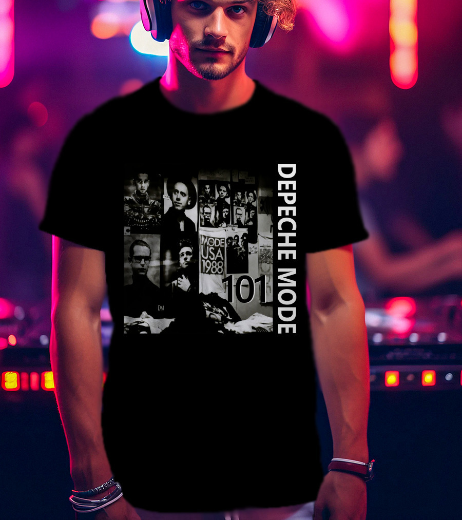Depeche Mode 101 Mode Usa 1988 Collection T-Shirt