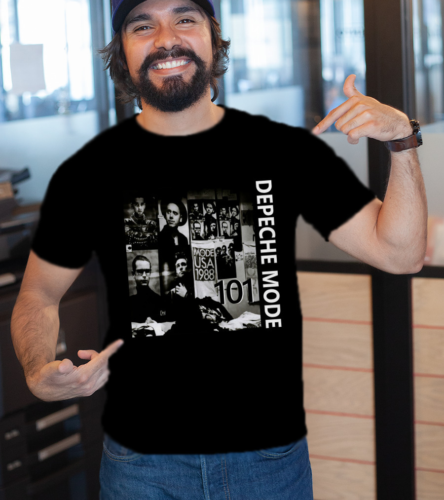 Depeche Mode 101 Mode Usa 1988 Collection T-Shirt