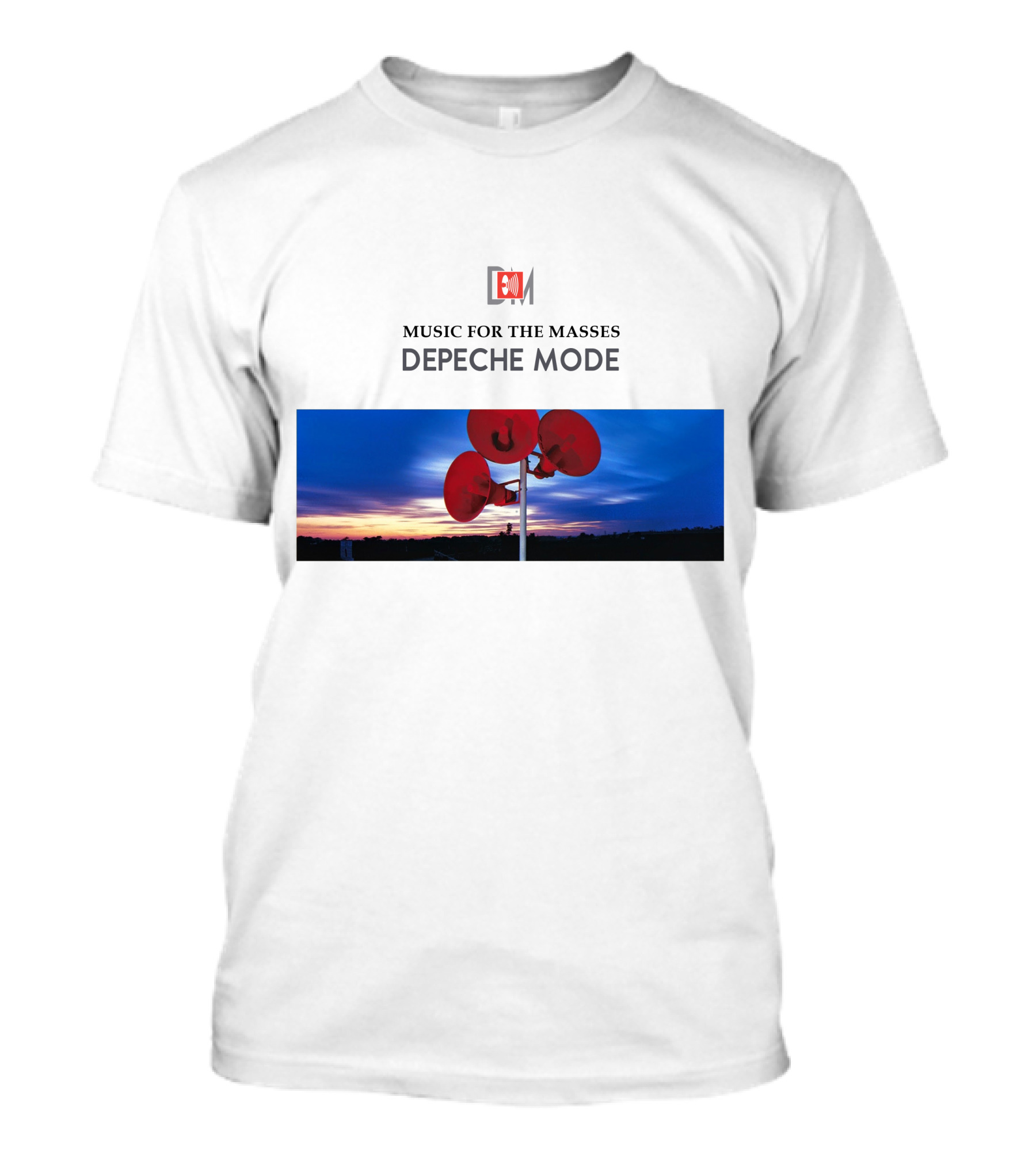 Music For The Masses Depeche Mode Dpm T-Shirt