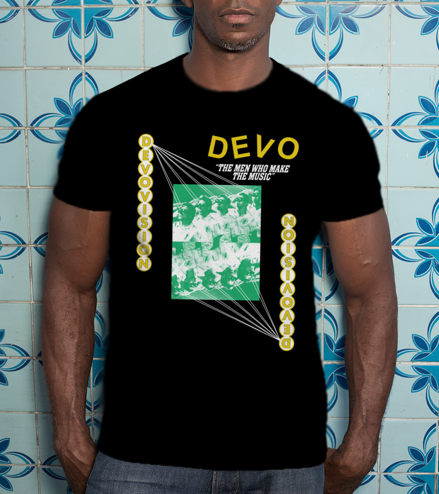 Devo The Men Who Make The Music Devovision T-Shirt