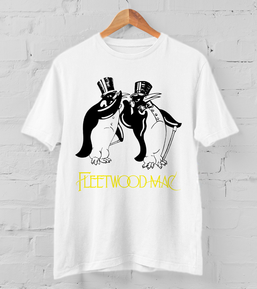 Fleetwood Mac Penguin Top Hat Duo T-Shirt