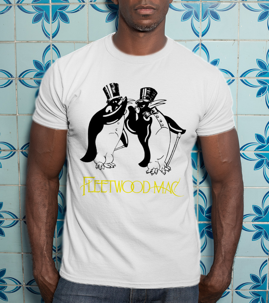 Fleetwood Mac Penguin Top Hat Duo T-Shirt