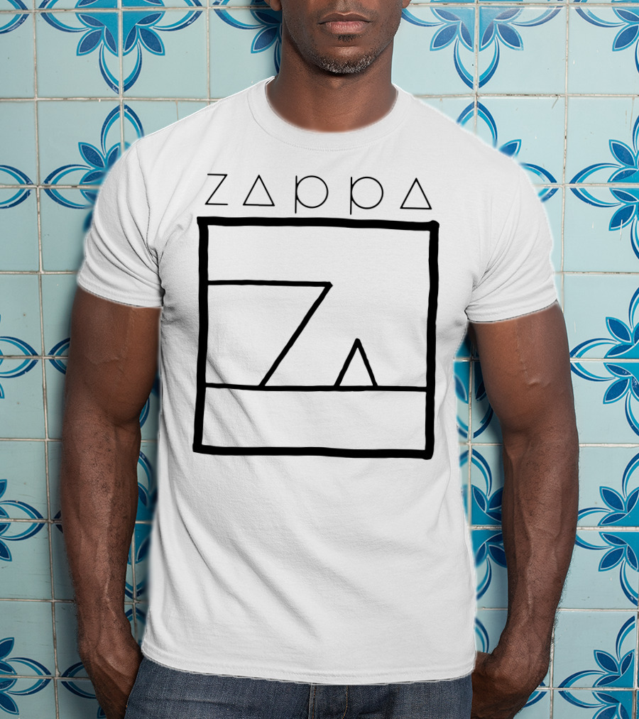 Zappa Geometric Minimalist T-Shirt