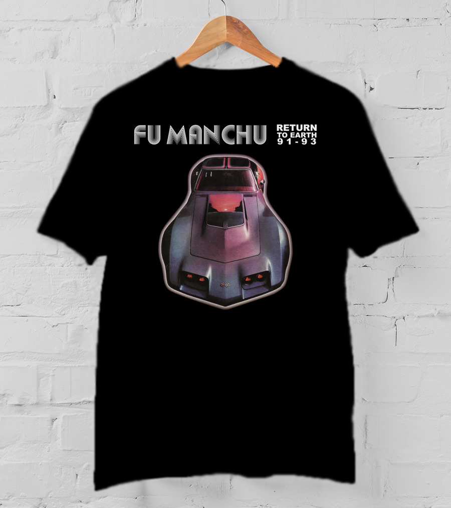 Fu Manchu Return To Earth 91-93 T-Shirt