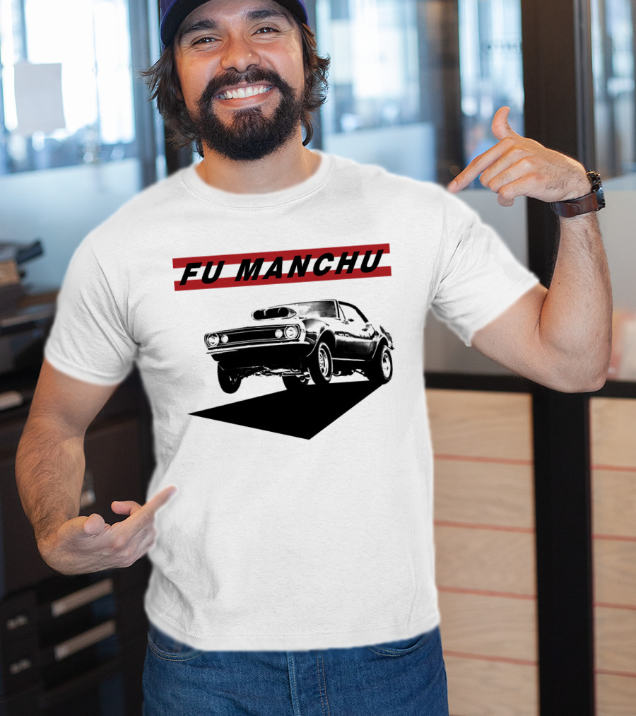 Fu Manchu Classic Muscle Car Tribute T-Shirt