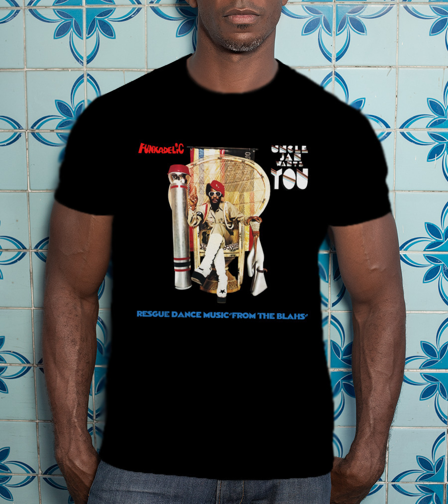 Funkadelic Uncle Jam Wants You Rescue Dance Music From The Blahs T-Shirt