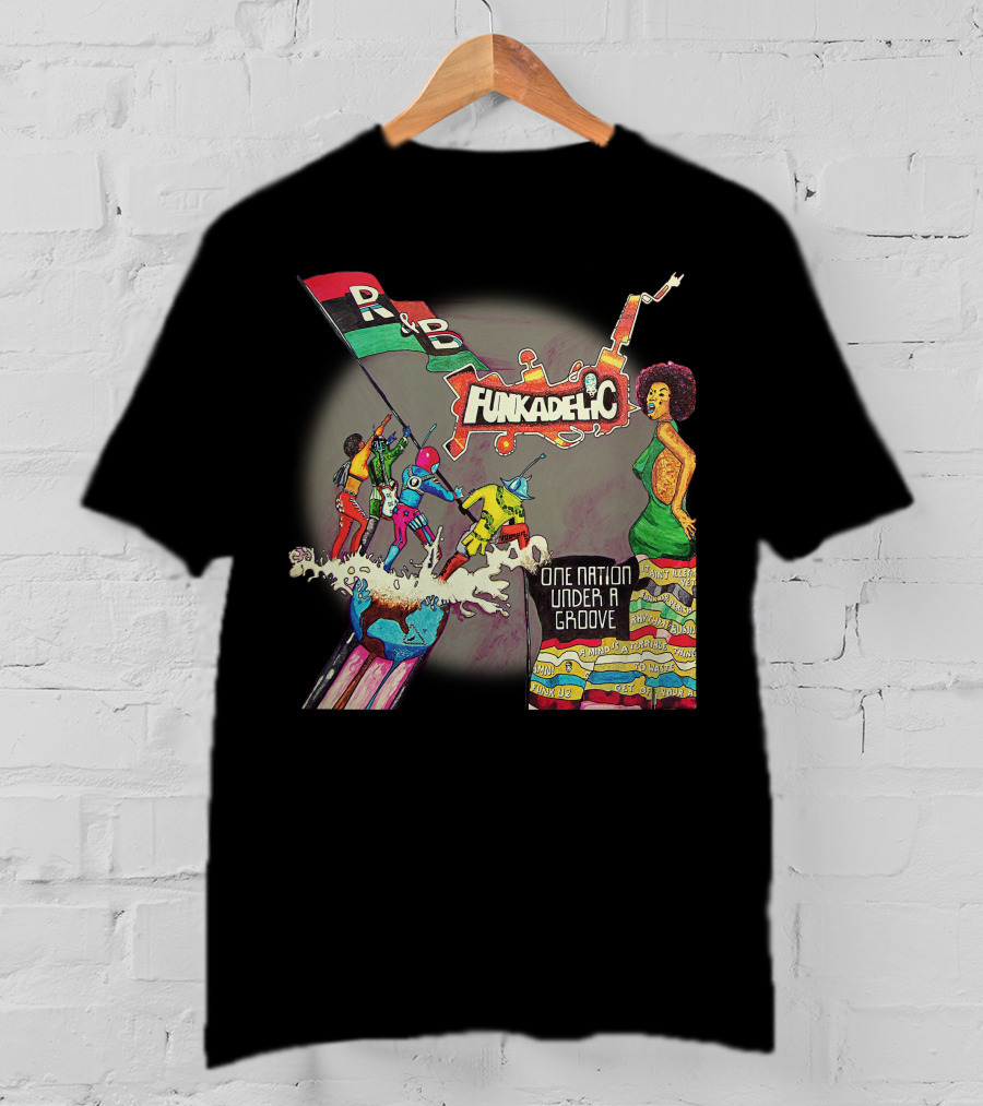 Funkadelic One Nation Under A Groove R&B Vibrant T-Shirt