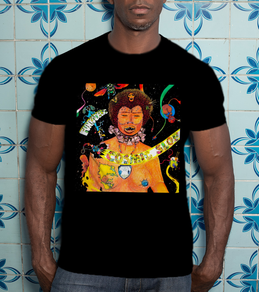 Funkadelic Cosmic Slop Album Cover Art T-Shirt