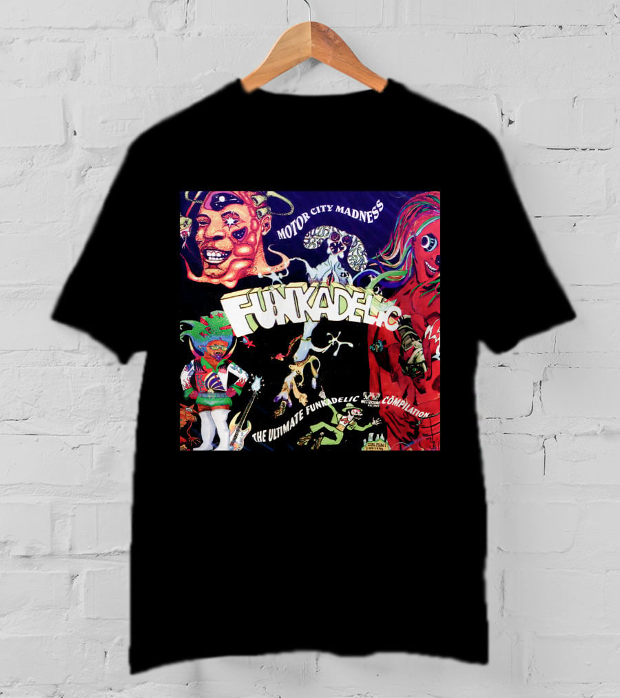 Funkadelic Motor City Madness The Ultimate Funkadelic Compilation T-Shirt