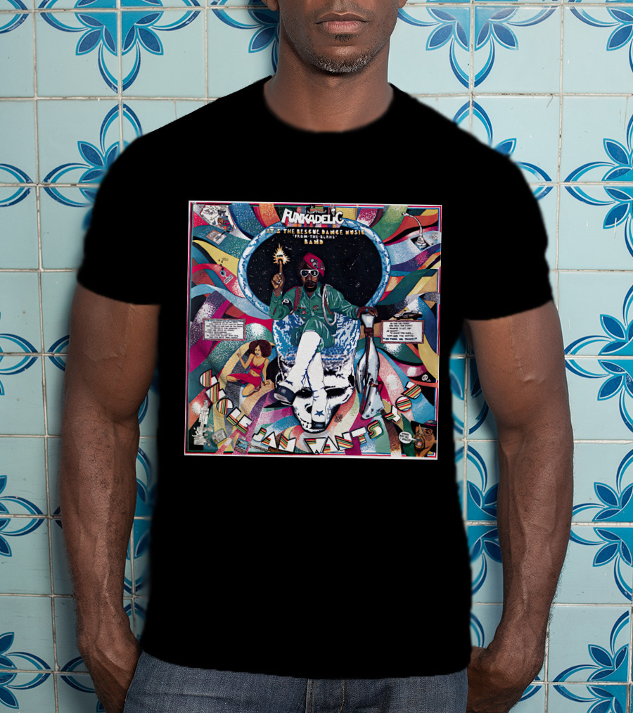Funkadelic The Electric Spanking Of War Babies P-Funk George Clinton Album Art T-Shirt