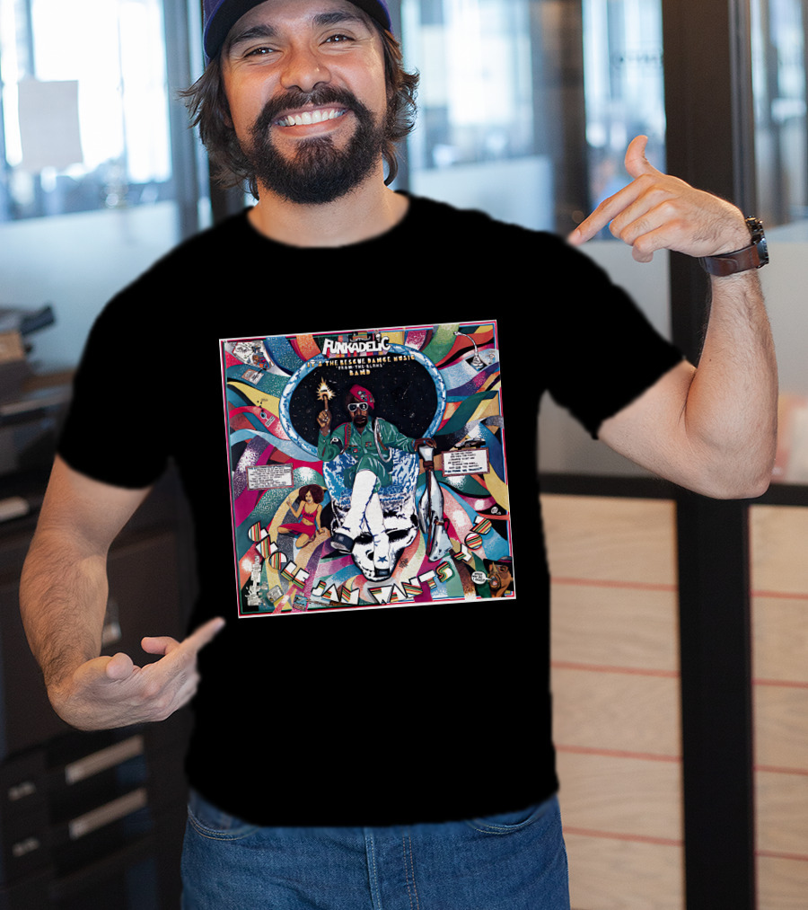 Funkadelic The Electric Spanking Of War Babies P-Funk George Clinton Album Art T-Shirt