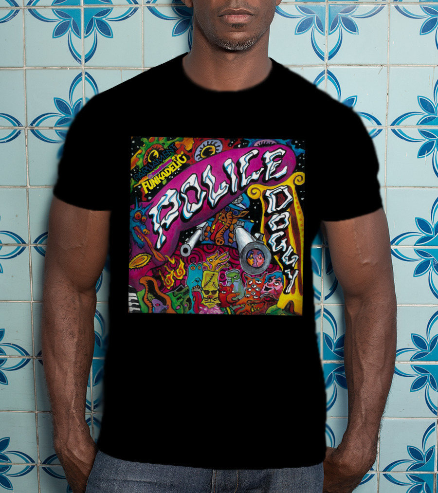 Parliament Funkadelic Police Doggy T-Shirt